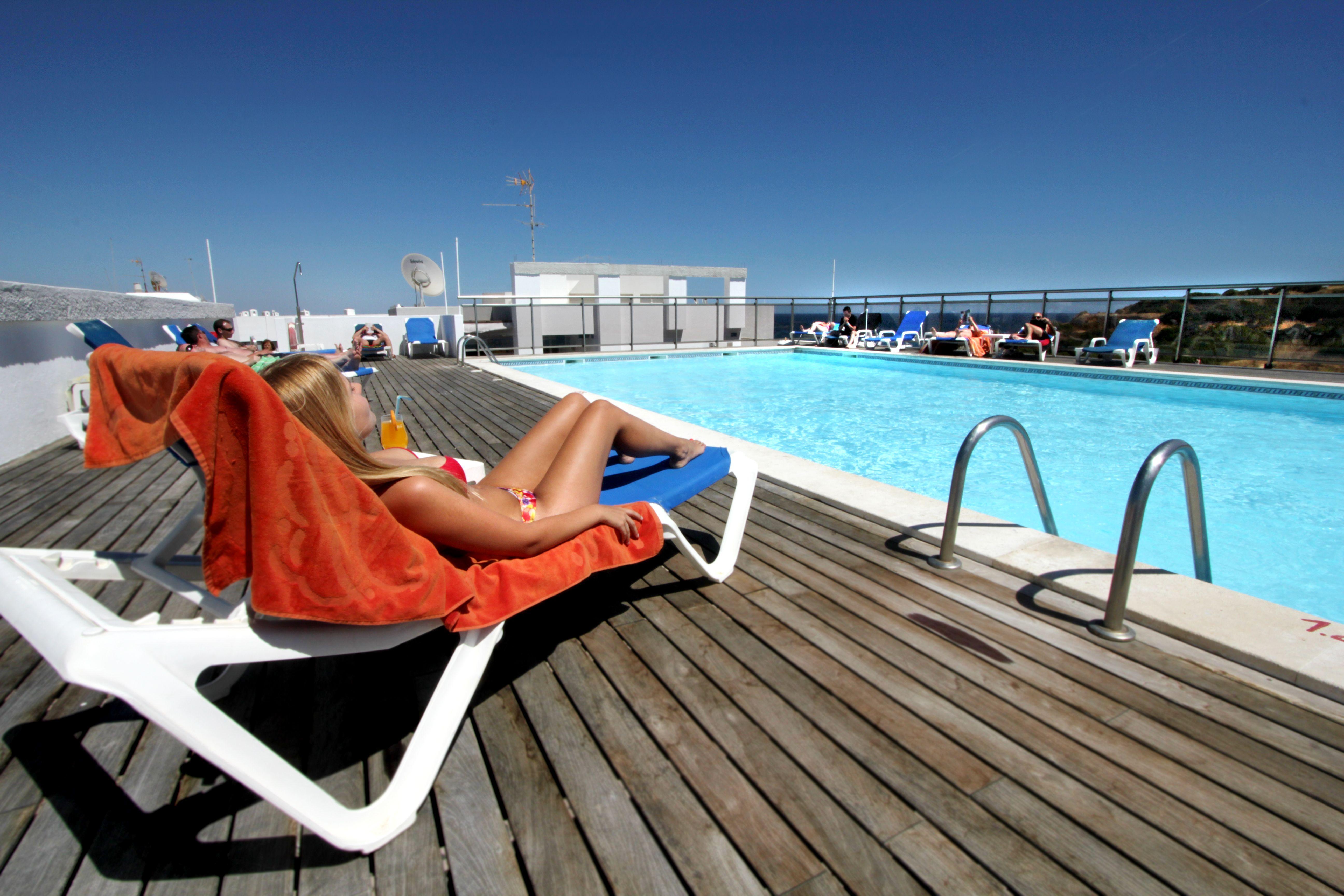 לאגוּ‏ש Carvi Beach Hotel מראה חיצוני תמונה