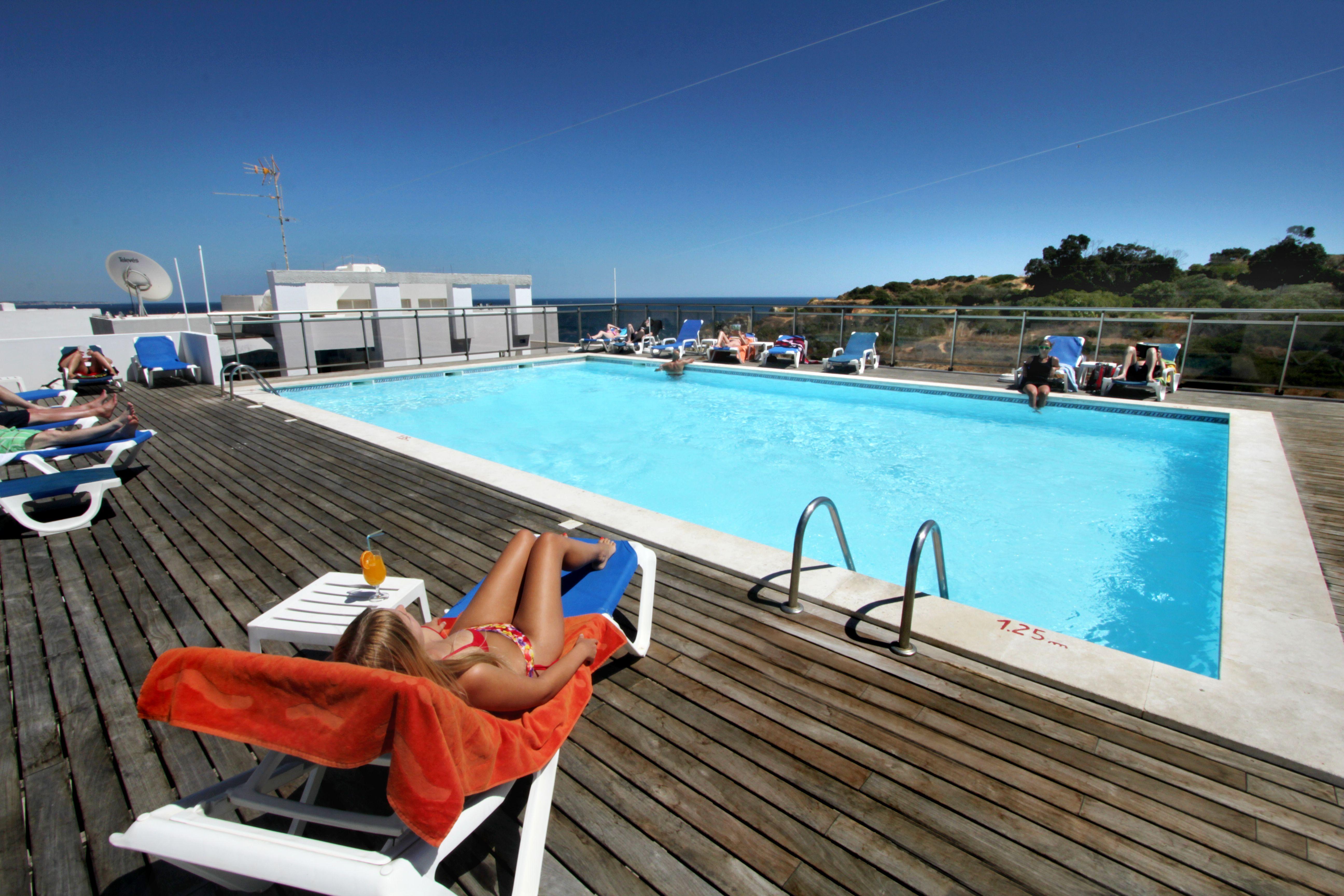 לאגוּ‏ש Carvi Beach Hotel מראה חיצוני תמונה